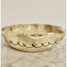 Coupe à fruits en terre vernissée polylobée 25 cm