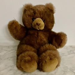 Nounours peluche marron  40 cm