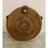 Sac à main paille tressée